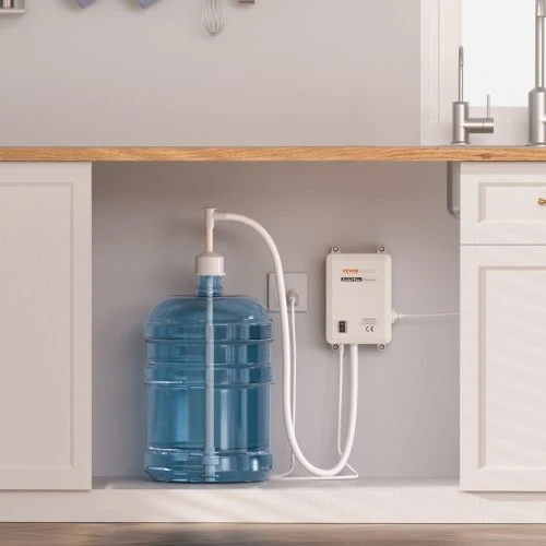 VEVOR Vandens butelio siurblys 3,8 l/min 40 psi, su 609,6 cm PE žarna