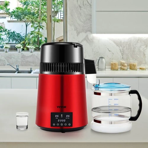 VEVOR Vandens distiliatorius, 1 L/val., 4 l, 750 W, 220 V