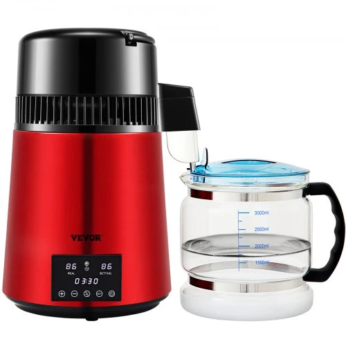 VEVOR Vandens distiliatorius, 1 L/val., 4 l, 750 W, 220 V