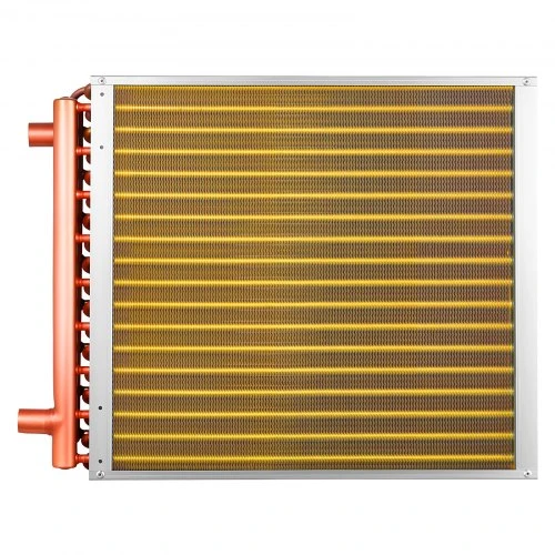 Koduva VEVOR vandens–oro šilumokaitis 457 x 457 mm, 120K BTU, variniai vamzdeliai, aliuminio briaunos