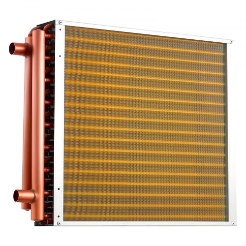 Koduva VEVOR vandens–oro šilumokaitis 457 x 457 mm, 120K BTU, variniai vamzdeliai, aliuminio briaunos