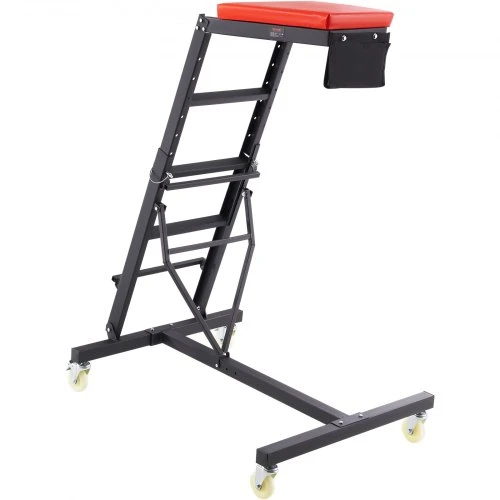 VEVOR Variklio kėdė automobilių remontui, reguliuojamas aukštis 45,7–66,3 col., 400 lb, 4 pasukami ratai