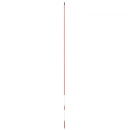 VEVOR Važiuojamosios dalies žymekliai, 100 vnt., 183 cm, 7,87 mm, su 12 col. plieniniais grąžtais