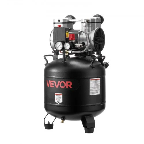 Koduva VEVOR vertikalus oro kompresorius, 30 l, 1.5 kW, 10 bar