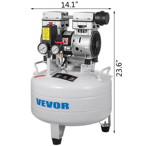 Koduva VEVOR vertikalus oro kompresorius, 30 l, 850 W