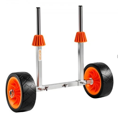 VEVOR Vežimėlis baidarėms, 113,4kg keliamoji galia, 19,1 cm padangos, su atrama