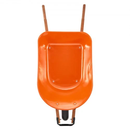 Koduva VEVOR vežimėlis WB-1000, oranžinis ir juodas, 120 kg, 5 cu. ft.