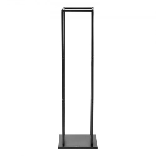 VEVOR Vidinis malkų stovas, 33 × 32 × 112 cm, iki 45 kg, plieno, juodas