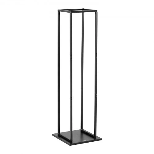 VEVOR Vidinis malkų stovas, 33 × 32 × 112 cm, iki 45 kg, plieno, juodas