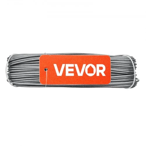 VEVOR Vielinio lyno rinkinys, 35,1 m, 304 nerūdijantis plienas, 1,5 mm