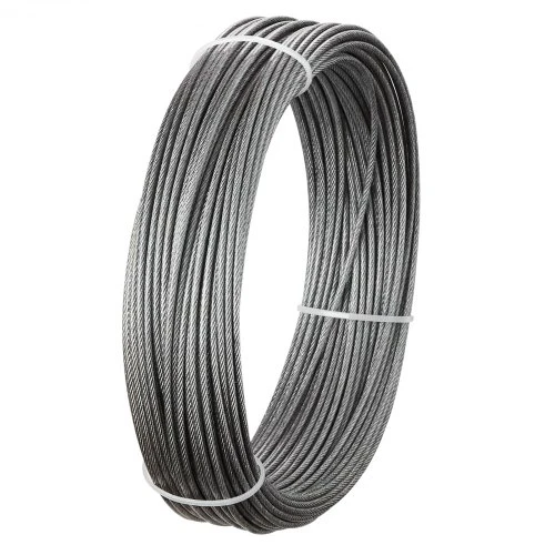 VEVOR Vielinio lyno rinkinys, 35,1 m, 304 nerūdijantis plienas, 1,5 mm