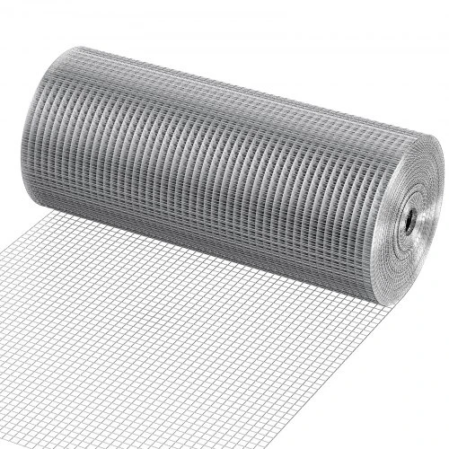 VEVOR Vielos tinklas, 1/2 colio, 24 in x 100 ft, 19 gauge, cinkuotas