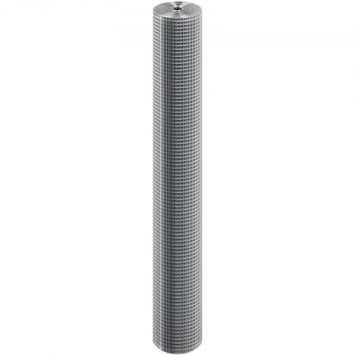 VEVOR Vielos tinklas 1/2 colio, 48 col. x 50 pėdų, 19 AWG, cinkuotas