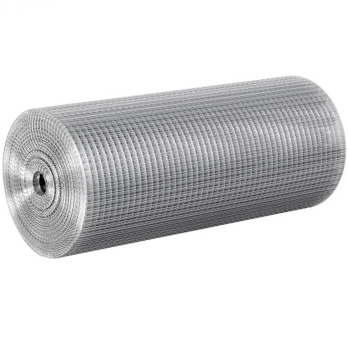 VEVOR Vielos tinklas, 1/2 colio, 24 in x 100 ft, 19 gauge, cinkuotas