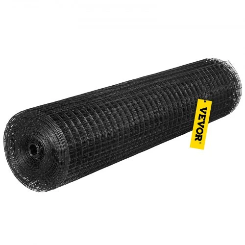 VEVOR Vielos tinklas 24" x 100', 1" x 1", cinkuotas plienas, 16 gauge, su pjaustymo replėmis ir audinio pirštinėmis