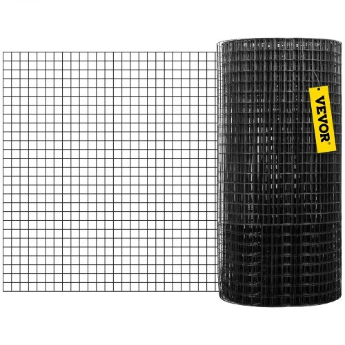 VEVOR Vielos tinklas, 36" x 50' su 1" x 1" tinkleliu, cinkuotas plienas, 16 gauge