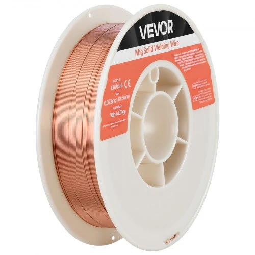 Koduva VEVOR vientisa MIG suvirinimo viela ER70S-6 0,6 mm 4,5kg