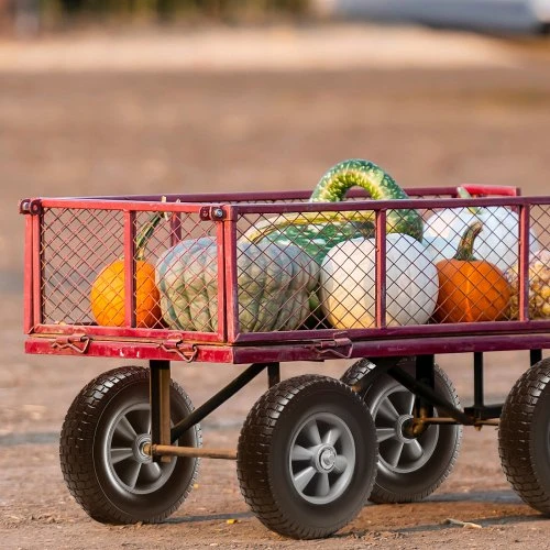 Koduva VEVOR vientisas PU bėgimui atsparus ratas, 25,4 cm, 2 vnt., 81,6kg dinaminė apkrova, 99,8kg statinė apkrova