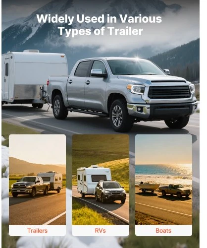 VEVOR Vilkimo jungties užraktas komplektas 58,7 mm jungtims, su 3 raktais ir pakabinama spyna