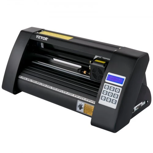 Koduva VEVOR vinilo pjaustyklė, 375 mm, LED ekranas, automatinė, su optiniu jutikliu ir SignMaster, skirta Windows