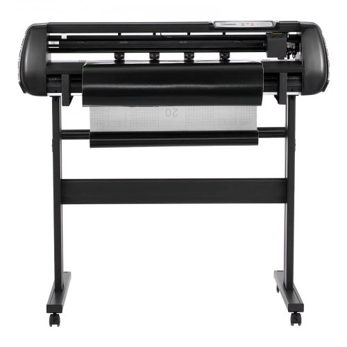 Koduva VEVOR vinilo pjaustymo aparatas, 870 mm padavimo plotis, dvigubi peiliai, LED ekranas, Signmaster