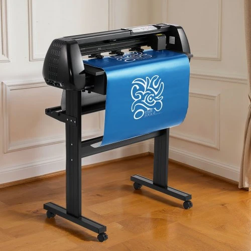 Koduva VEVOR vinilo pjaustymo mašina, 720 mm padavimo plotis, dvigubi peiliai, reguliuojama jėga ir greitis