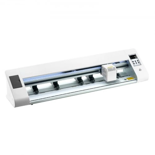 Koduva VEVOR vinilo pjaustymo mašina su automatinio krašto aptikimo funkcija, 2 peiliukai, USB