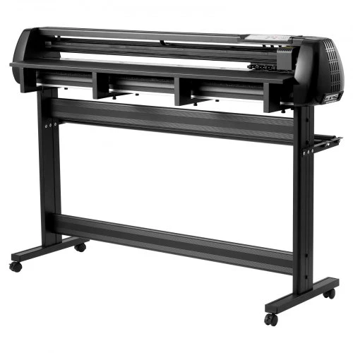 Koduva VEVOR vinilo pjaustymo ploteris, 1350 mm padavimo plotis, dvigubi peiliai, reguliuojama jėga ir greitis, LED ekranas