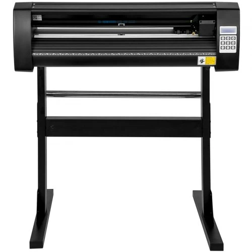 Koduva VEVOR vinilo pjaustytuvas 28 colių, 720 mm, su grindiniu stovu, juodas