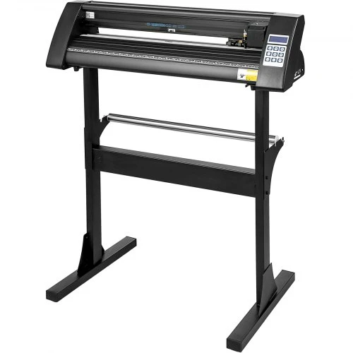 Koduva VEVOR vinilo pjaustytuvas 28 colių, 720 mm, su grindiniu stovu, juodas