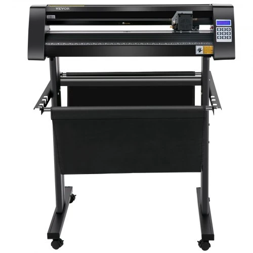 Koduva VEVOR vinilo pjovimo ploteris, 720 mm, su LED ekranu, optiniu jutikliu ir stovu