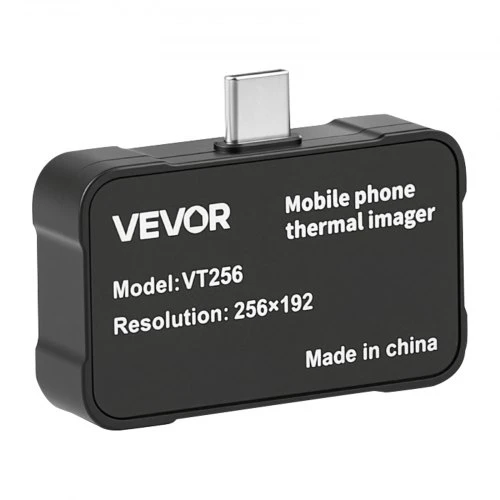 VEVOR VT256 šiluminė kamera telefonams ir planšetėms, Android ir iOS, 512 x 384, 25 Hz