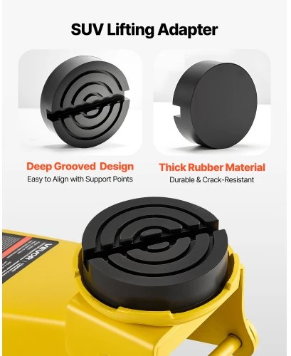 VEVOR Žemo profilio grindų domkratas, 3 t, plieno, su greito kėlimo siurbliu ir koja valdomu pedalu
