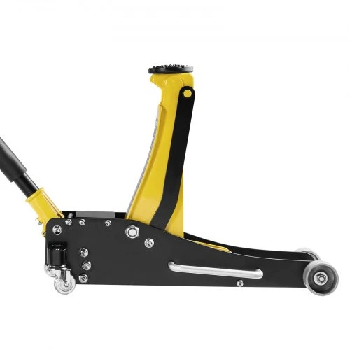 VEVOR Žemo profilio grindų domkratas, 2,5 t, aliuminio ir plieno, su dvigubais stūmokliais, 95–475 mm