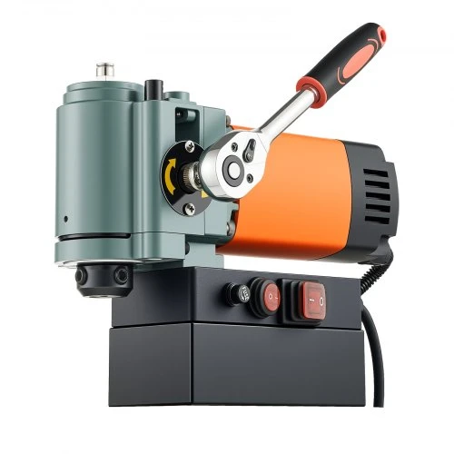 Koduva VEVOR žemo profilio magnetinis gręžimo stovas, 1300 W, 35 mm, 10000 N, 650 aps./min., 8840E