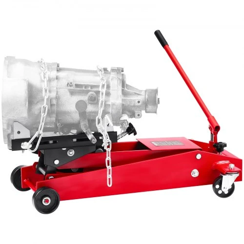 VEVOR Žemo profilio transmisijos kėliklis, 1000 lbs / 0.45 t, 16–64 cm, 360° pasukami priekiniai ratai