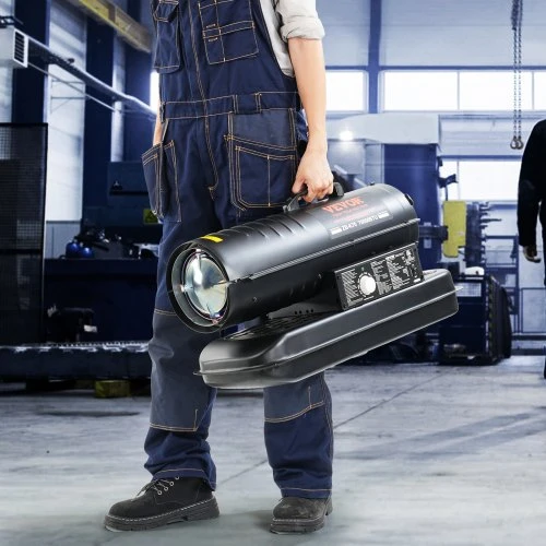 VEVOR Žibalo ir dyzelino šildytuvas DG-K70, 70 000 BTU, juodas