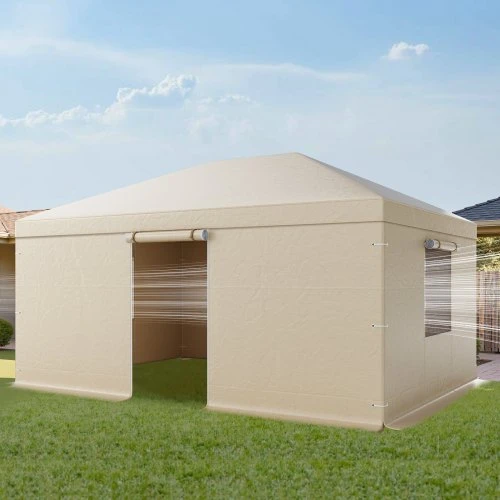 VEVOR Žiemos pavėsinės uždanga 3,68 x 4,9 m kietam stogui