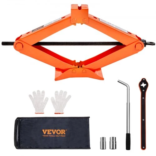 VEVOR Žirklinis automobilio keltuvas SJ25, 2,5 t, 95-435 mm