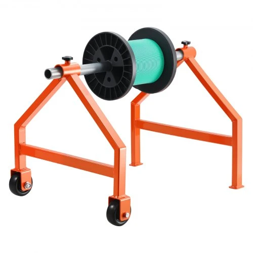 VEVOR Vielos ritės stovas su ratukais, iki 100 kg, iki 76 cm ritės skersmeniui