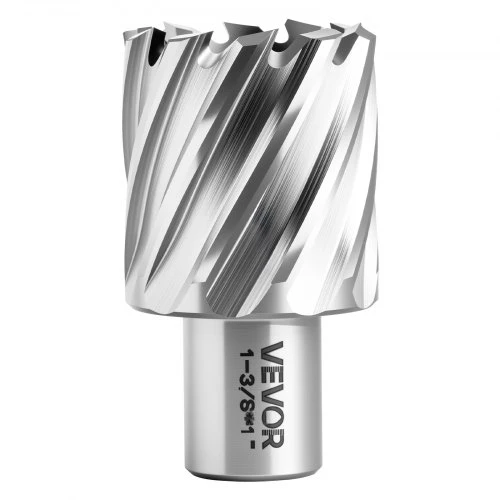 Koduva Žiedinių frezų rinkinys VEVOR, 16 vnt., Weldon kotas, HSS, 25,4 mm pjovimo gylis, 11,11-34,92 mm