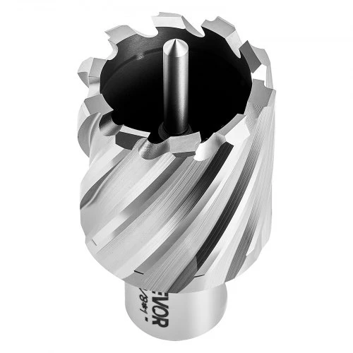 Koduva Žiedinių frezų rinkinys VEVOR, 16 vnt., Weldon kotas, HSS, 25,4 mm pjovimo gylis, 11,11-34,92 mm