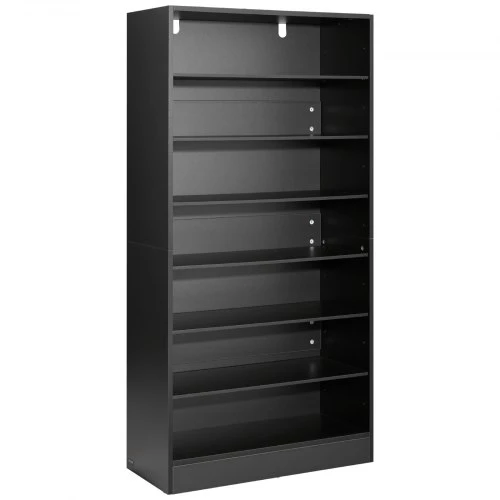 TV staliukas VEVOR DVD ir CD spintelė, 7 aukštų, 70 x 30 x 140 cm