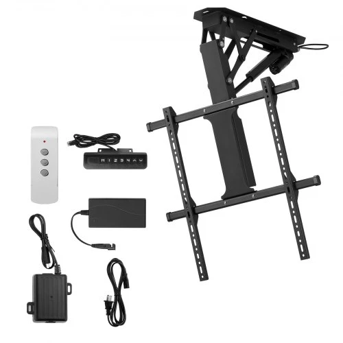 TV staliukas VEVOR Motorizuotas lubinis TV laikiklis 32–65 col. ekranams, iki 88 lb, VESA iki 24 x 24 in