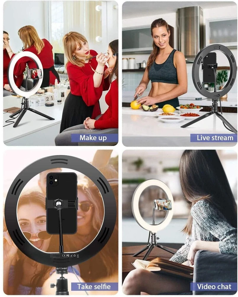 Fill Light Ring Selfie Šviesos Žiedas