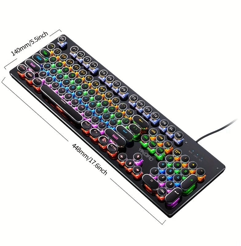 Mechaninė klaviatūra RGB