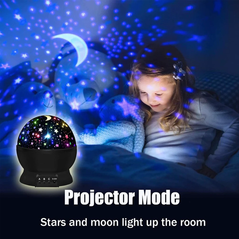 Projektorius Carbonpro LED, juodas