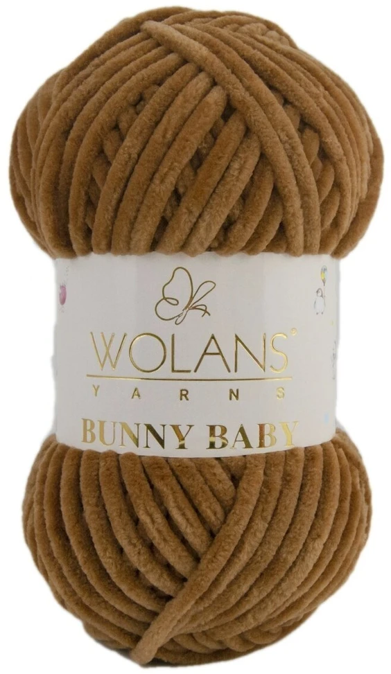 Wolans Baby Bunny siūlai mezgimui, 5vnt., rudi, spalvos kodas: 10019