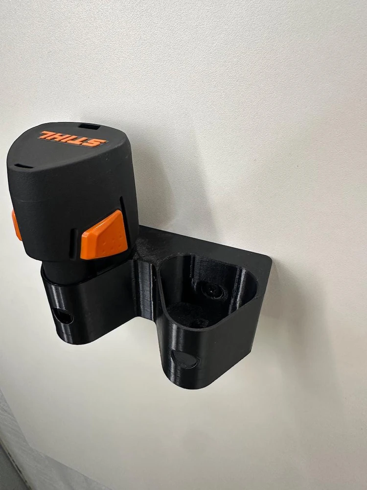 Garageprintslt STIHL AS2 akumuliatoriaus sieninis laikiklis