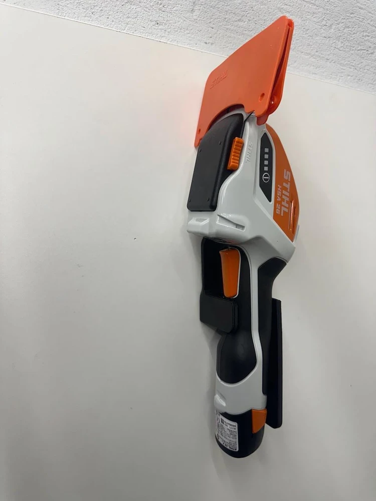 Garageprintslt STIHL HSA20 Gyvatvorių žirklės sieninis laikiklis